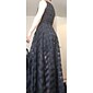 Femme Robe longue maxi Blanche Noir Sans Manches Eté Rétro Vintage Standard S M L XL XXL