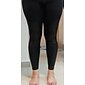 Femme Quotidien Sexy Basique Legging Couleur Pleine Mince Taille médiale Noir Vin S M L / Slim