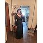 Black Sequin Party/Wedding Guest V Neck Long Sleeve Maxi Dress dress to impress 2024