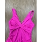 Triangle V-Neck Petal Border One-Piece Swimsuit