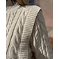 Acrylic Polyester Cable Knit Sweater Jumper