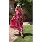 Femme Robe imprimée Robe Maxi Rose Claire Sans Manches Floral Style floral Boucles Eté Une Epaule Robes Vacances S M L