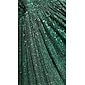 Sequin Tie Back Dark Green Elegant Mini Dress