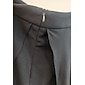 Per donna Fondo a campana Pantaloni Lunghezza intera Chiffon Capitale Elegante Casual quotidiano Da tutti i giorni Per uscire Nero Bianco Autunno Primavera estate S M L