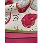 Dragon Fruit Placed Print V-neck Mini Dress
