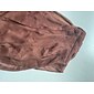 Top da donna scollo a V asimmetrico senza maniche in chiffon fodera morbida pieghe invertite orlo fluido casual elegante primavera estate autunno