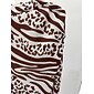 Per donna Dritto Lunghezza intera Raso Elegante Bohemien Vacanza Marrone Estate XS S M